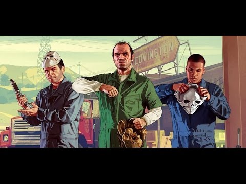 GTA 5 ONLINE ბანკის გატანა!